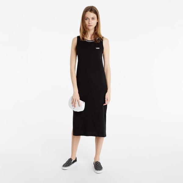 Šaty Vans Kalie Tank Midi Dress Black