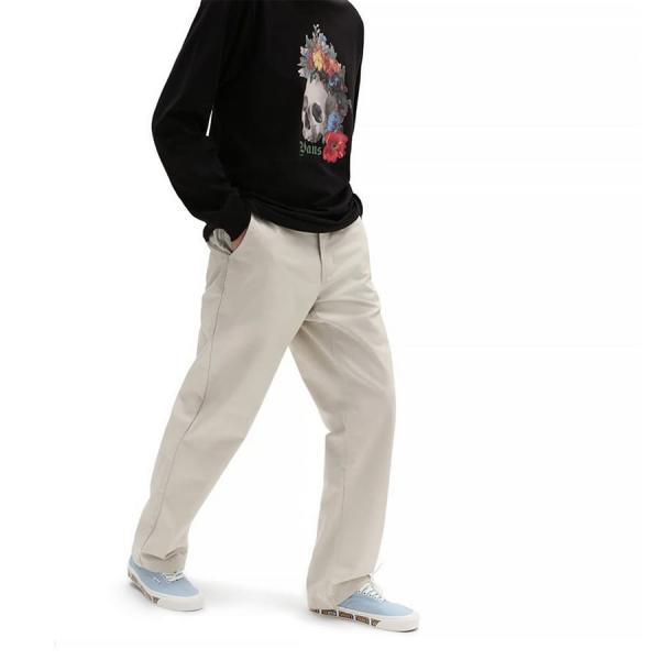 Kalhoty Vans Authentic Chino Loose Pant Creamy