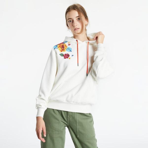 Dámská mikina Vans Needlepoint Hoodie White