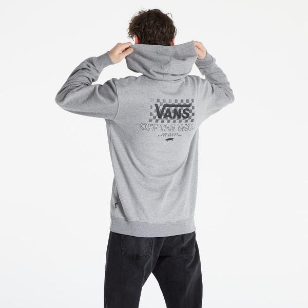 Mikina Vans Pressed Floral Po II Hoodie Šedá