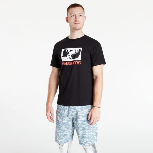 PLEASURES TV T-Shirt černé