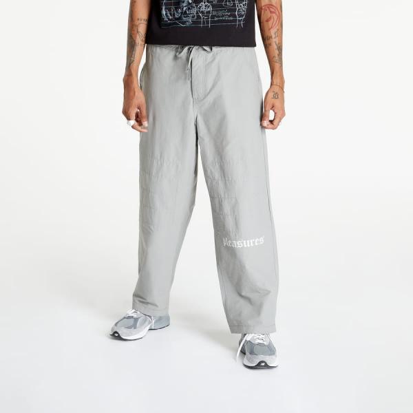 Kalhoty PLEASURES Blitz Karate Pant šedé