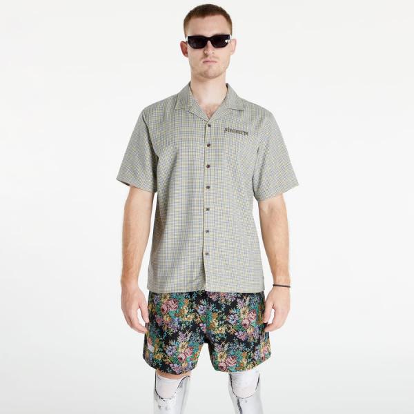 PLEASURES Blessed Button Down Green