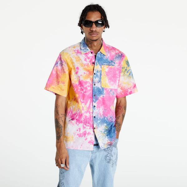 PLEASURES Dizzy SS Button Down Multicolor
