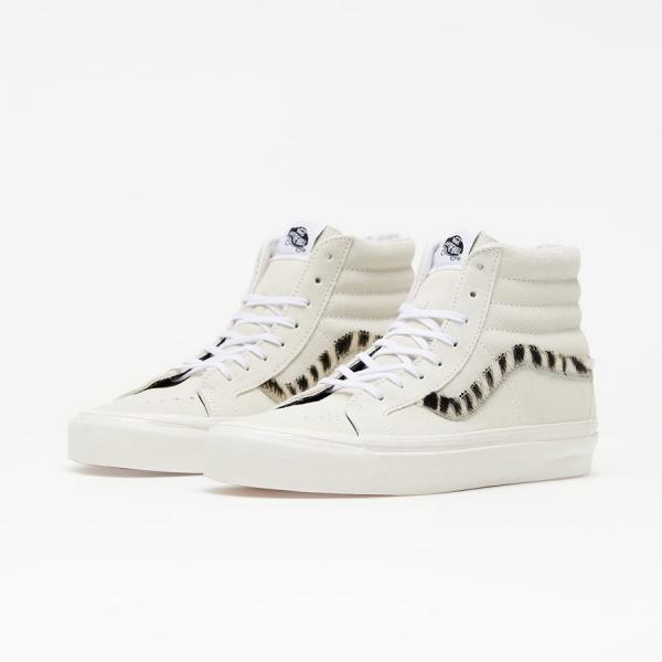 Vans Sk8-Hi 38 DX (Anaheim Factory) True White/ Zebra