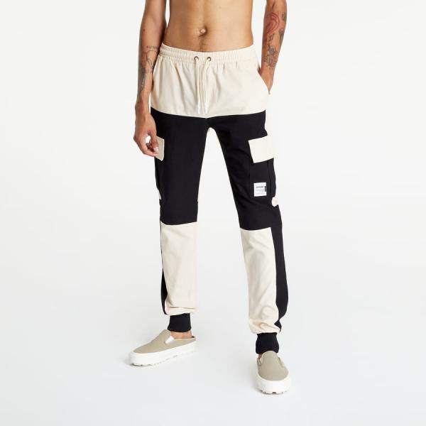 Sixth June Bicolored Cargo Pants Cream