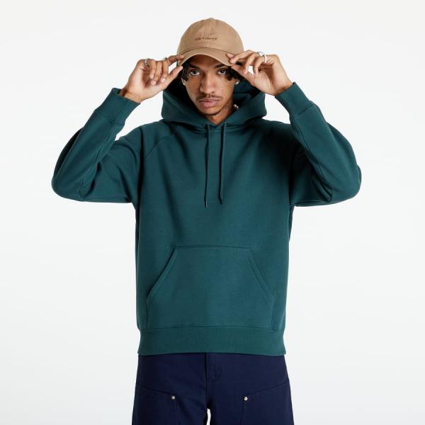 Mikina Carhartt WIP Hooded Chase Sweatshirt zelená