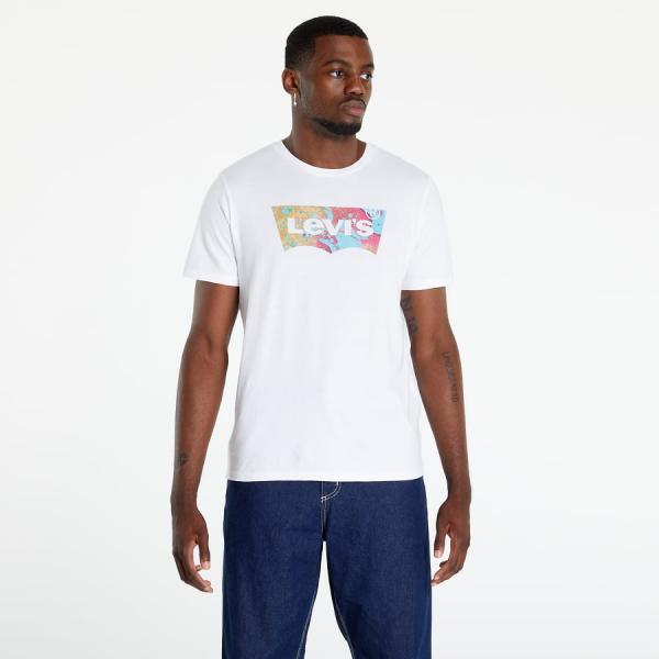Tričko s krátkým rukávem Levi's ® Graphic Crewneck T-Shirt White