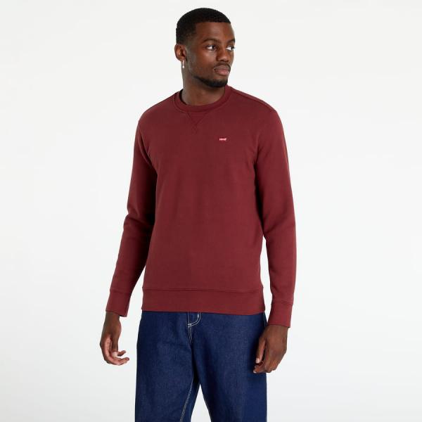 Mikina Levi's ® Original Crewneck Sweatshirt vínová