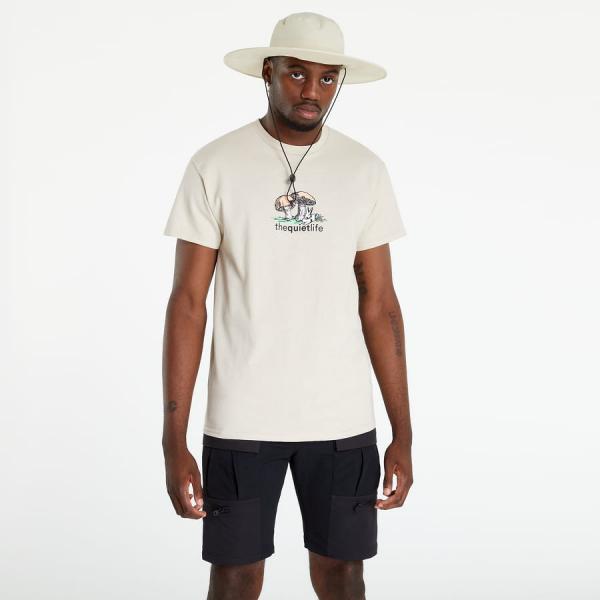 Tričko s krátkým rukávem The Quiet Life Mushroom Origin Tee béžové