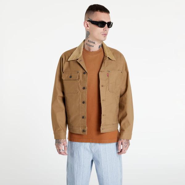 Pánská jarní bunda Levi's ® Stock Trucker Jacket Brown