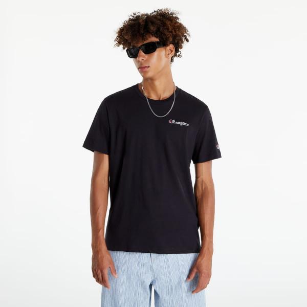 Tričko s krátkým rukávem Champion Crewneck T-Shirt Black