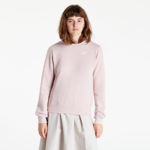 Mikina Nike Sportswear Club Fleece Crewneck Sweatshirt Pink L