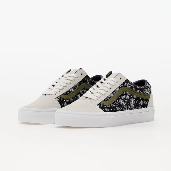 Vans Old Skool Paisley Suede White / Black