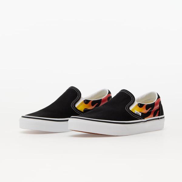 Tenisky Vans Classic Slip-On Flame/ Black/ True White EUR 36.5