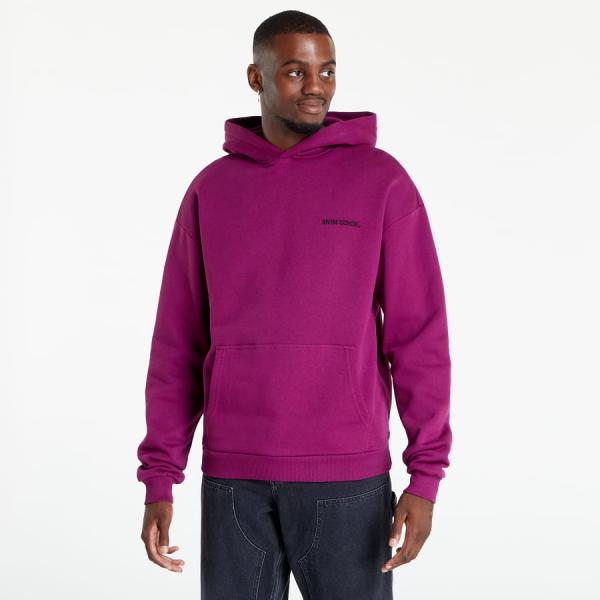 Mikina 9N1M SENSE. Logo Hoodie Purple