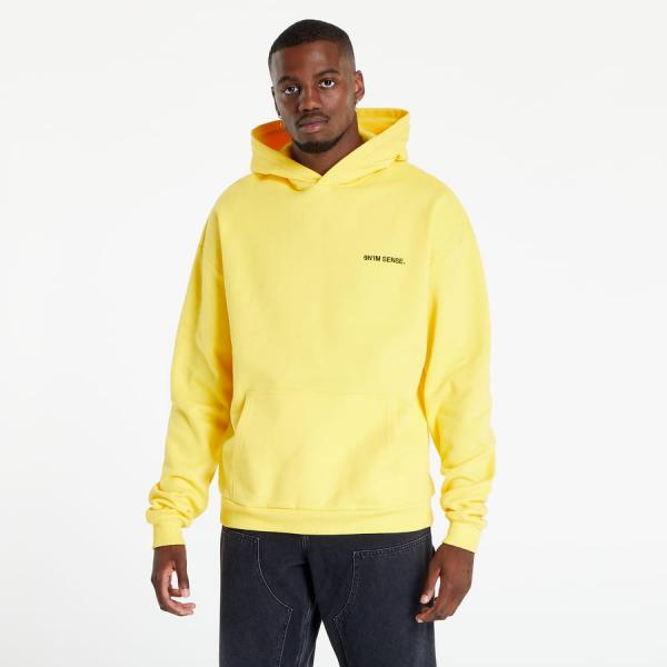 9N1M SENSE. Logo Hoodie Yellow
