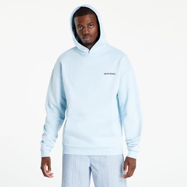 Mikina 9N1M SENSE. Logo Hoodie Blue