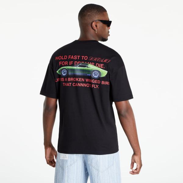 Tričko s krátkým rukávem 9N1M SENSE. T-Shirt Car 1 Black