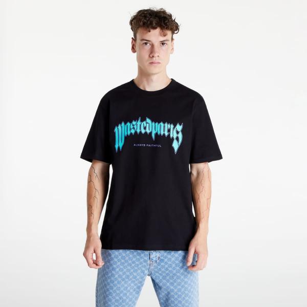 Tričko s krátkým rukávem Wasted Paris T-shirt Pitcher Černé