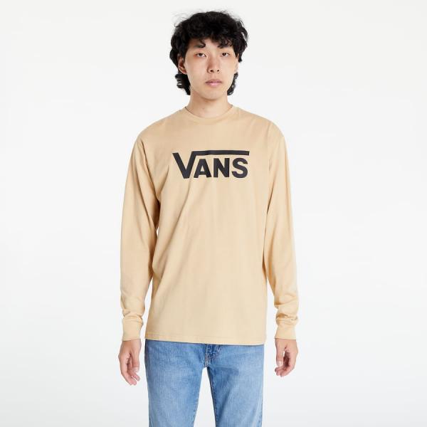 Tričko Vans MN Vans Classic Long Sleeve T-Shirt Beige M