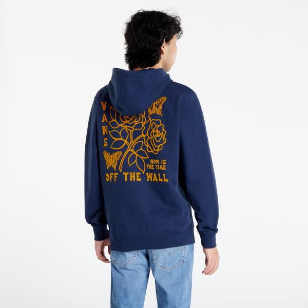 Vans Roses and Butterflies Pullover Hoodie Navy