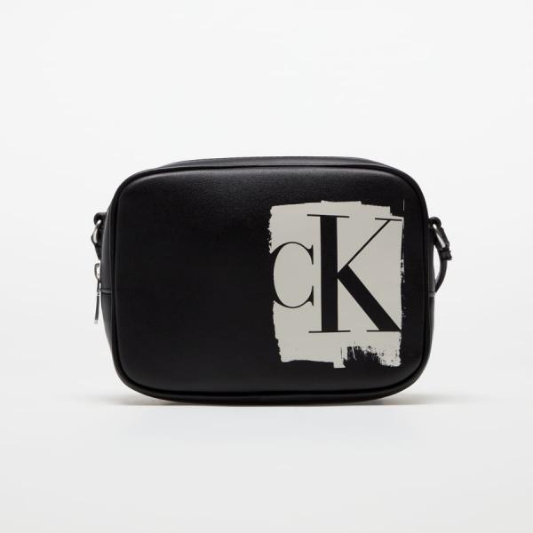 Crossbody taška CALVIN KLEIN JEANS Sculpted Camera Bag18 CK Box Black