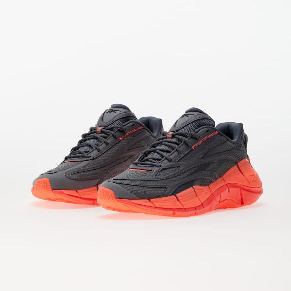 Reebok Zig Kinetica 2.5 Pure Grey 6/ Pure Grey 7/ Orange Flare