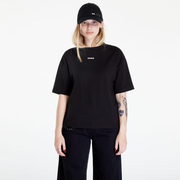 Dámské tričko Hugo Boss Shuffle T-Shirt Black