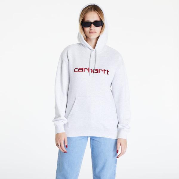 Dámská mikina Carhartt WIP W Hooded Sweatshirt Grey