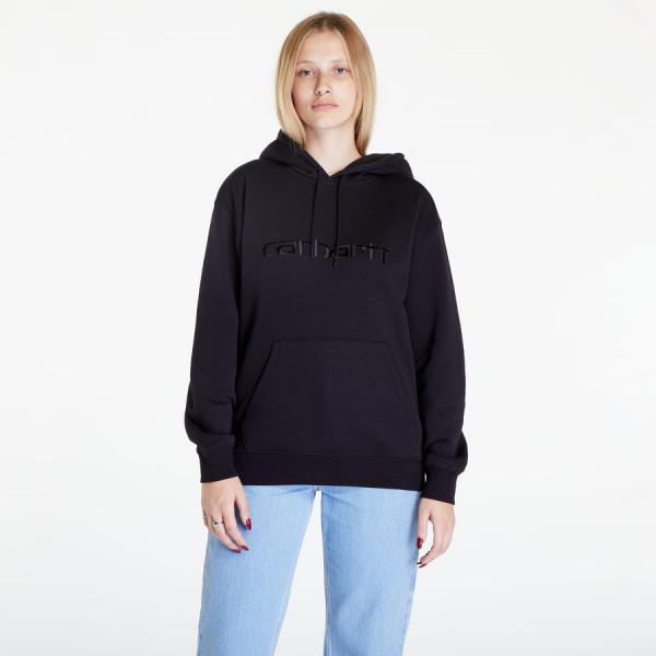 Dámská mikina Carhartt WIP W Hooded Sweatshirt Black
