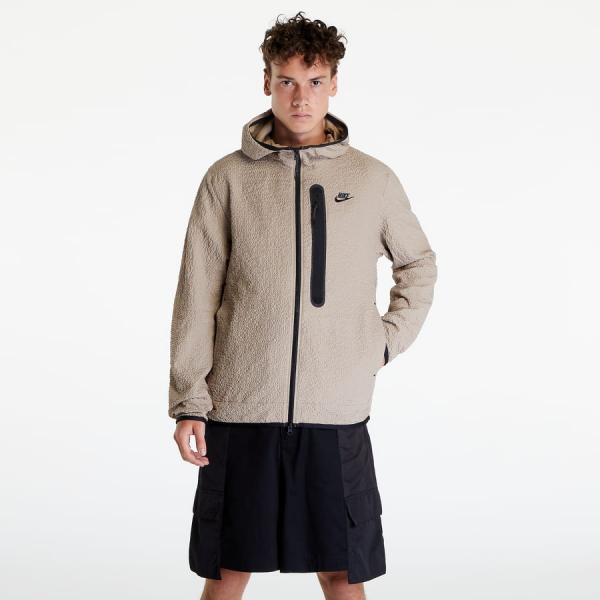 Větrovka Nike Lined Woven Full-Zip Hooded Jacket Beige XS