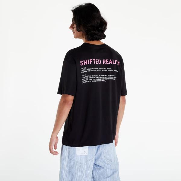 Tričko s krátkým rukávem PREACH Regular Wording T-Shirt Black