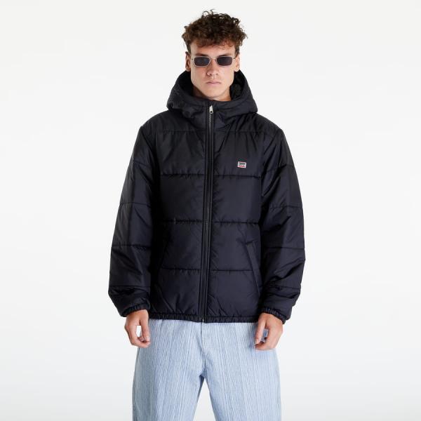 Pánská zimní bunda Levi's ® Telegraph Hooded Short Jacket Black