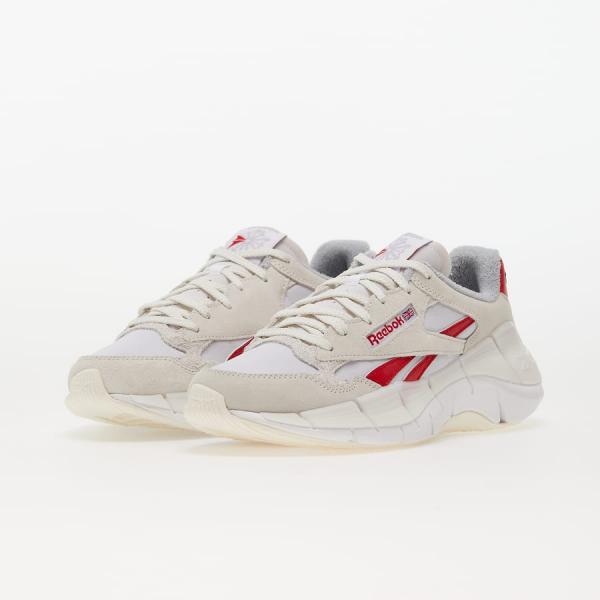 Reebok Zig Kinetica 2.5 PL Soft White/ Chalk/ Vector Red