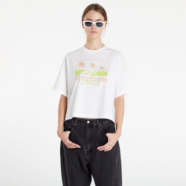 Tričko Reebok Classics Summer Graphic T-Shirt Creamy L
