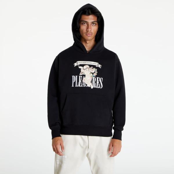 Mikina PLEASURES Suffering Hoodie Černá