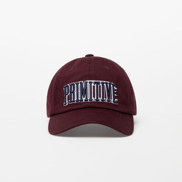Kšiltovka Primitive Collegiate Arch Strapback Vínová