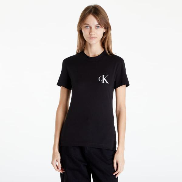 Dámské tričko CALVIN KLEIN JEANS Relaxed Fit T-Shirt Black