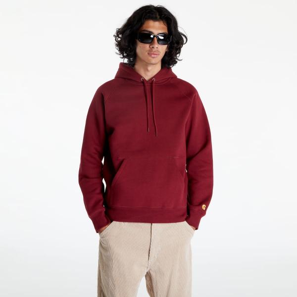 Mikina Carhartt WIP Chase Sweatshirt Hoodie Red