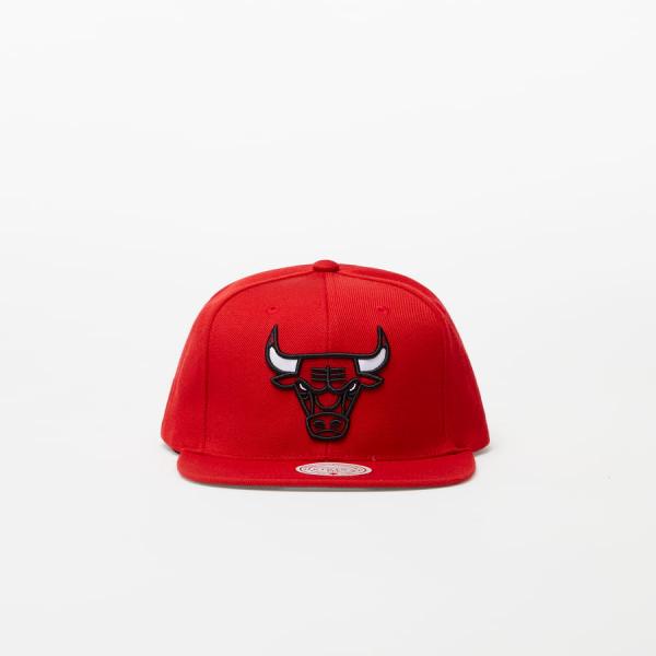 Snapback Mitchell & Ness NBA Team Ground 2.0 Snapback Bulls Red