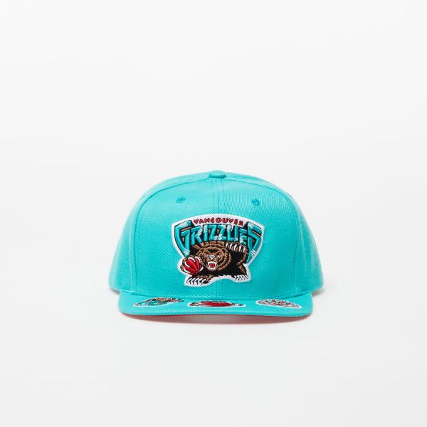 Snapback Mitchell & Ness NBA Front Face Snapback HWC Grizzles Tyrkysová