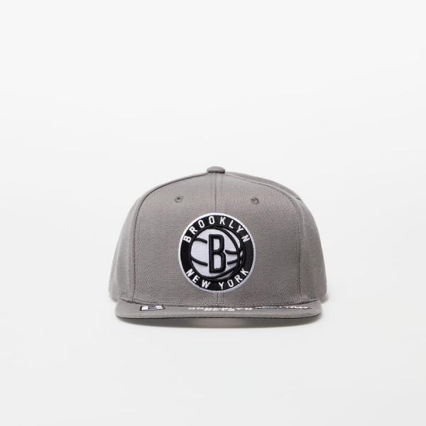 Snapback Mitchell & Ness NBA Front Face Snapback Nets Grey