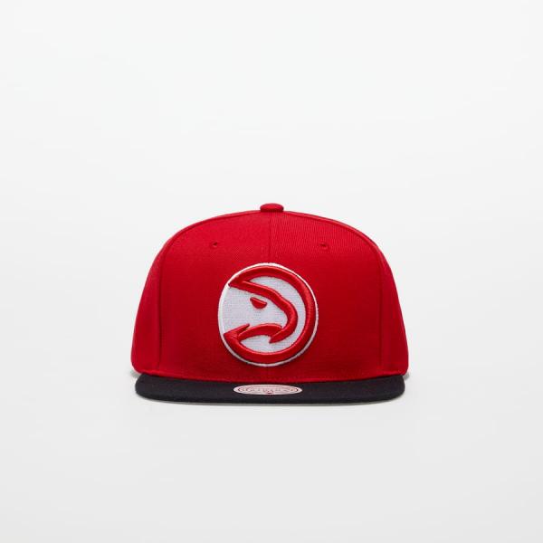 Snapback Mitchell & Ness NBA Team 2 Tone 2-0 Snapback Hawks Red / Black
