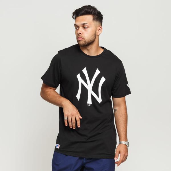 Tričko s krátkým rukávem New Era MLB Team Logo Tee NY C/O černé