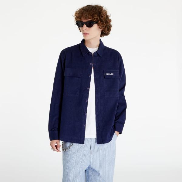 Pánská košile Parlez Mayreau Cord T-Shirt Navy