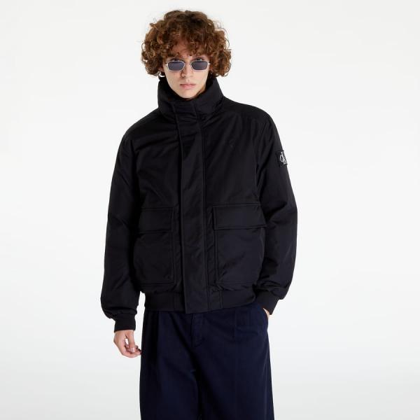 Bunda CALVIN KLEIN JEANS Non-Down Technical Bomber Jacket Black XL