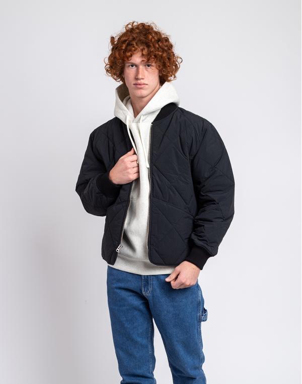 Stüssy Dice Quilted Liner Jacket black S