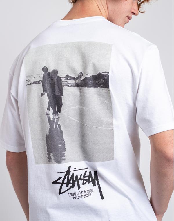 Tričko Stüssy Low Tide Tee white