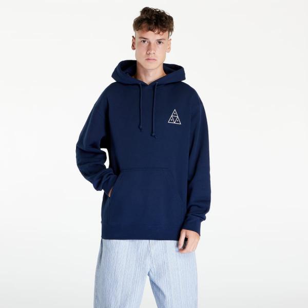 Mikina HUF Essentials Triple Triangle Hoodie Navy
